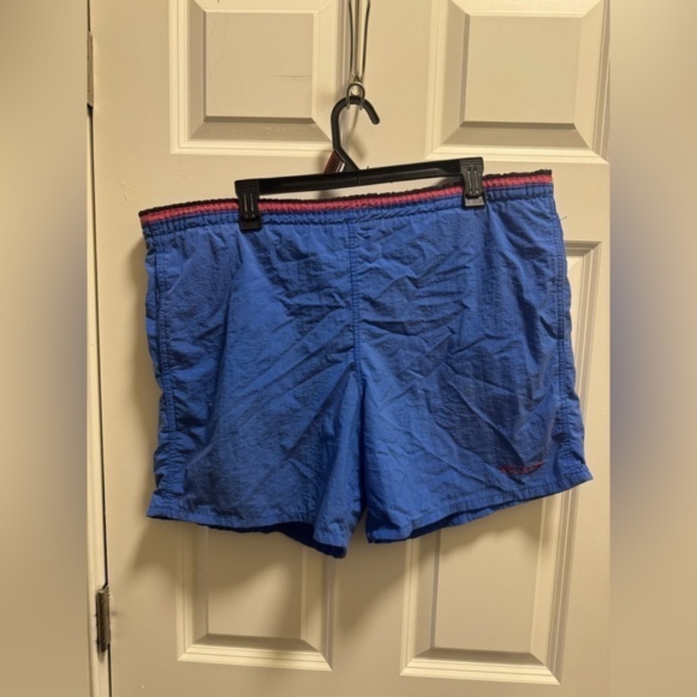 Mens Vintage Speedo Lined Swim Trunks